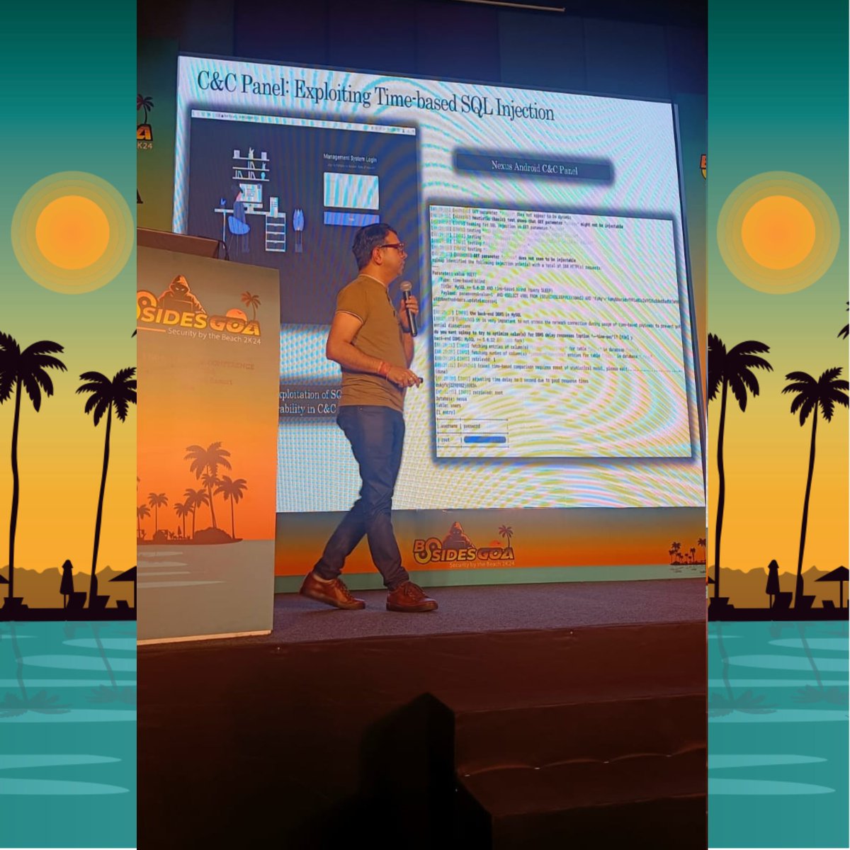BSides Goa (@bsidesgoa) on Twitter photo 🚀 Just wrapped up an incredible technical talk by <a href="/AdityaKSood/">Aditya K Sood</a> on "Striking C&C Infrastructure for Generating Applied Threat Intelligence" at #BSidesGoa2024! 💡
#CybersecurityTalks #ThreatIntelligence #BSidesGoa 🌐🔒 🚀 Just wrapped up an incredible technical talk by <a href="/AdityaKSood/">Aditya K Sood</a> on "Striking C&C Infrastructure for Generating Applied Threat Intelligence" at #BSidesGoa2024! 💡
#CybersecurityTalks #ThreatIntelligence #BSidesGoa 🌐🔒