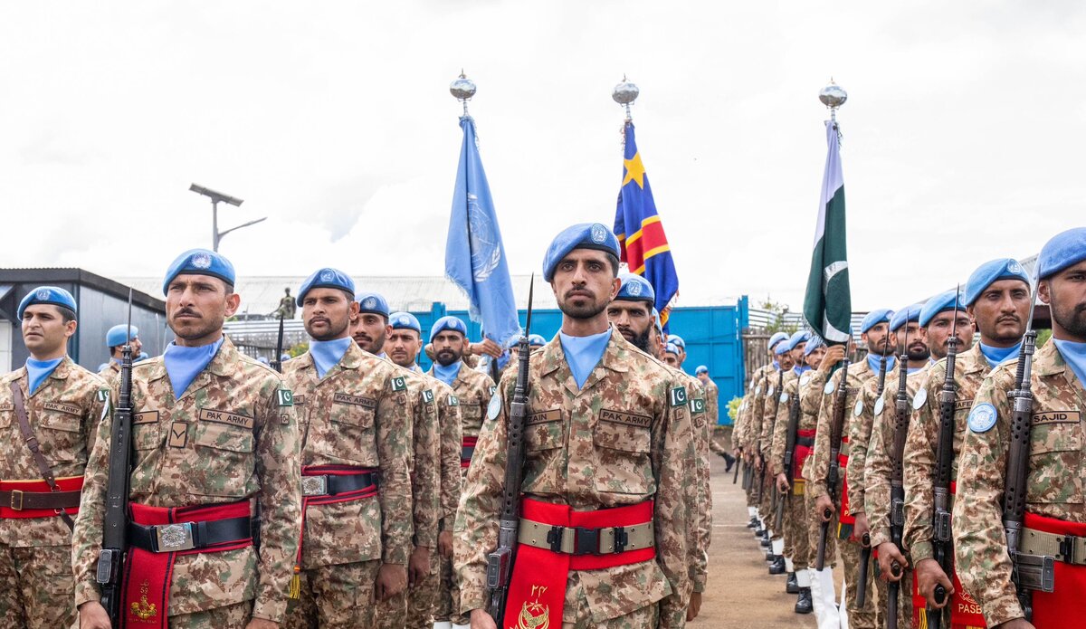 20 ans après leur arrivée, les Casques bleus pakistanais🇵🇰 @MONUSCO quitteront la RDC. Constituant la majeure partie des troupes d'@ONU_fr déployées au Sud-Kivu, le contingent a contribué à la protection des civils et à la consolidation de la paix et de la sécurité.@PakistanUN_NY