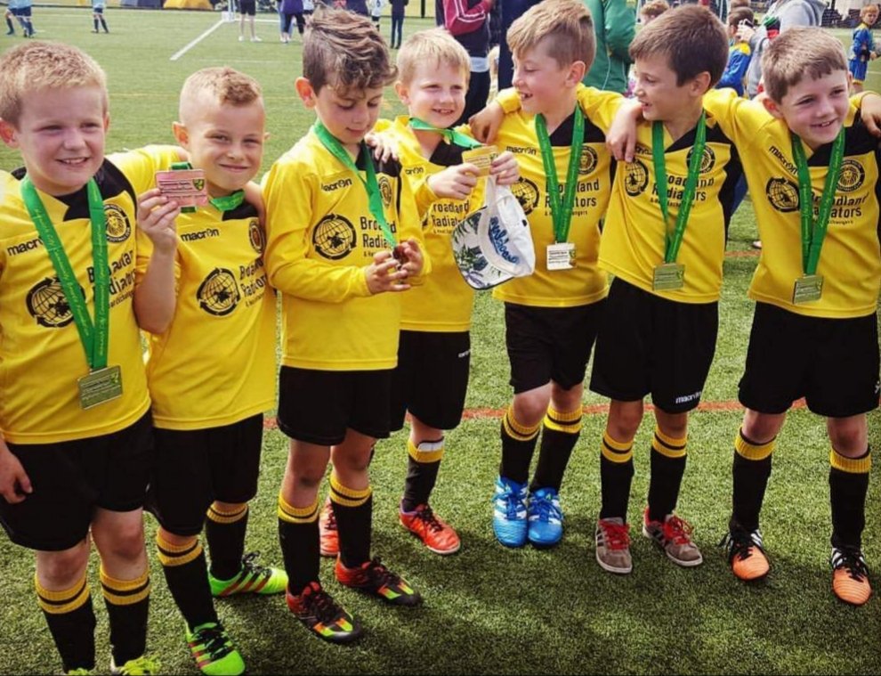 hellesdonfcdons's tweet image. CSF cup in 2016 💛⚽️⚽️💛 #uptheminidons