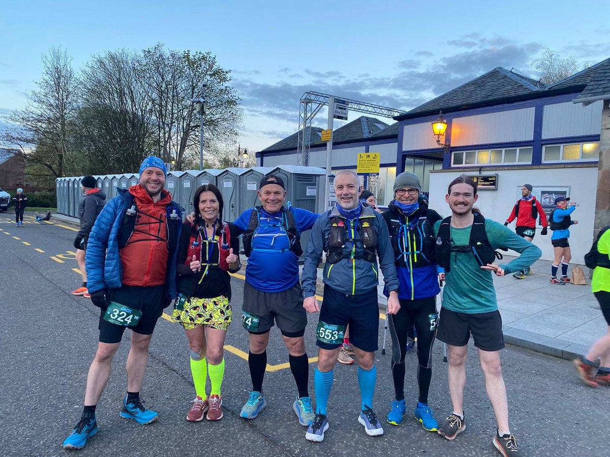 Good luck to all those venturing out to run the 53 miles of the @flingrace but especially to my club mates from the @MaryhillHarrier. You’ve done the training - you’ve got this. 💪🏻#ultrarunning @scotathletics @capfield59