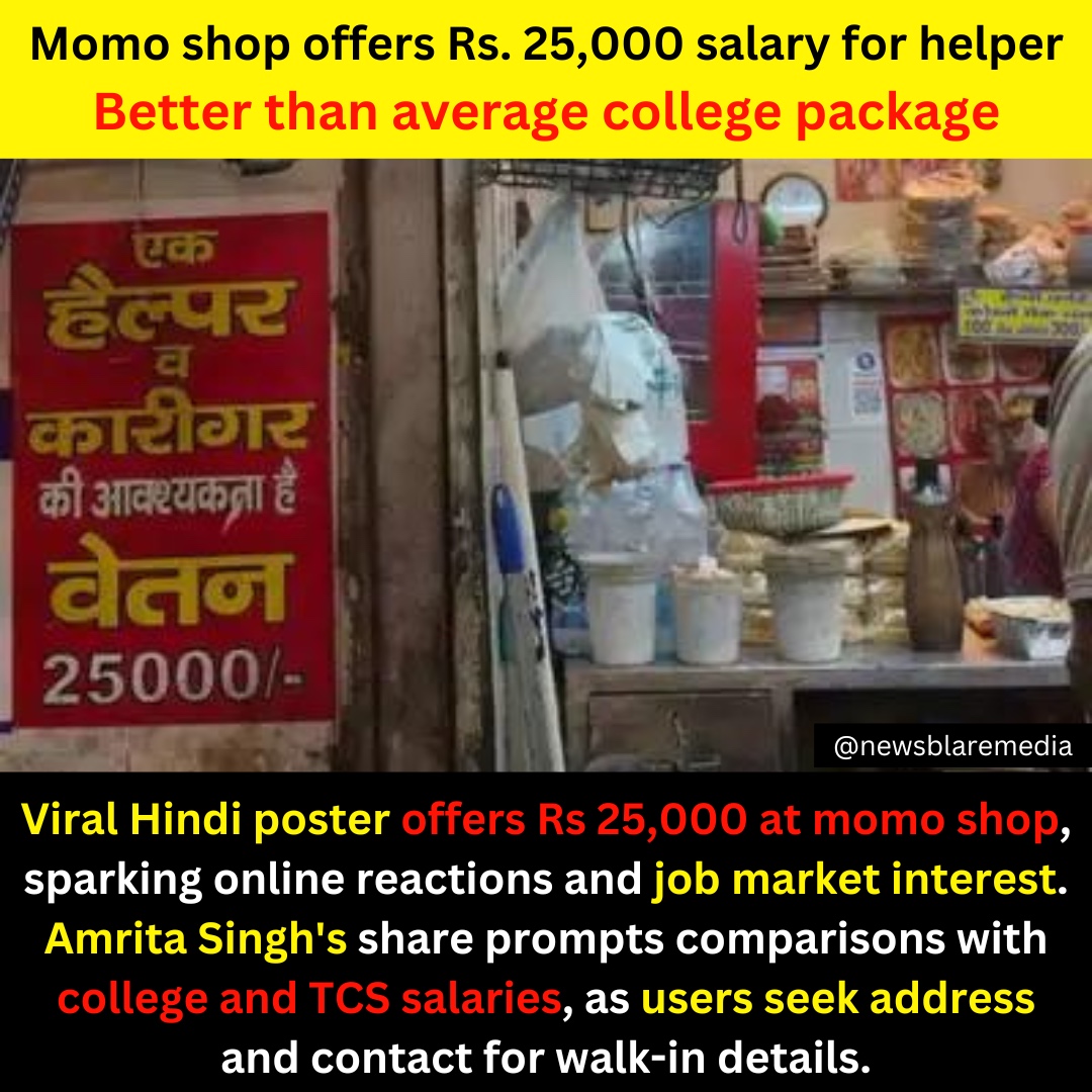 Unemployment among youth is a significant issue in our country, as job seekers grapple with limited job growth across different sectors.

#momoshopping #reaction #JobMarket #unemployment #salaryoffers #jobseekers #helperjob #Twitter #jobadvertisement #jobadvertisement