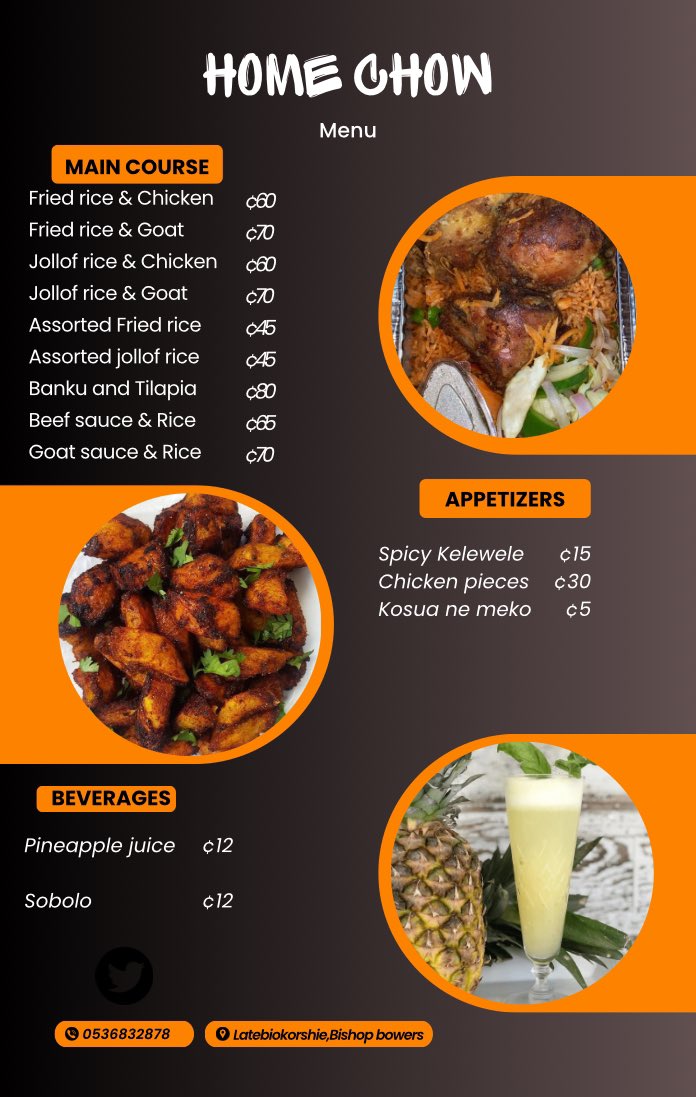 HomeChow Wants everyone to have a taste of our mouthwatering meals and so we came out with some falaaa prices! No one Dey do am, y’all can testify 🫡