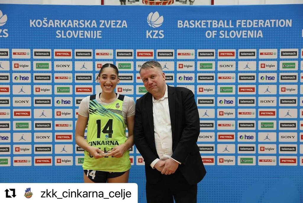 Congrats to Manitoba’s Niyah Becker who has been named the Most Valuable Player in her first year as a pro in the Slovenian Women’s Basketball League!! #mbhoops