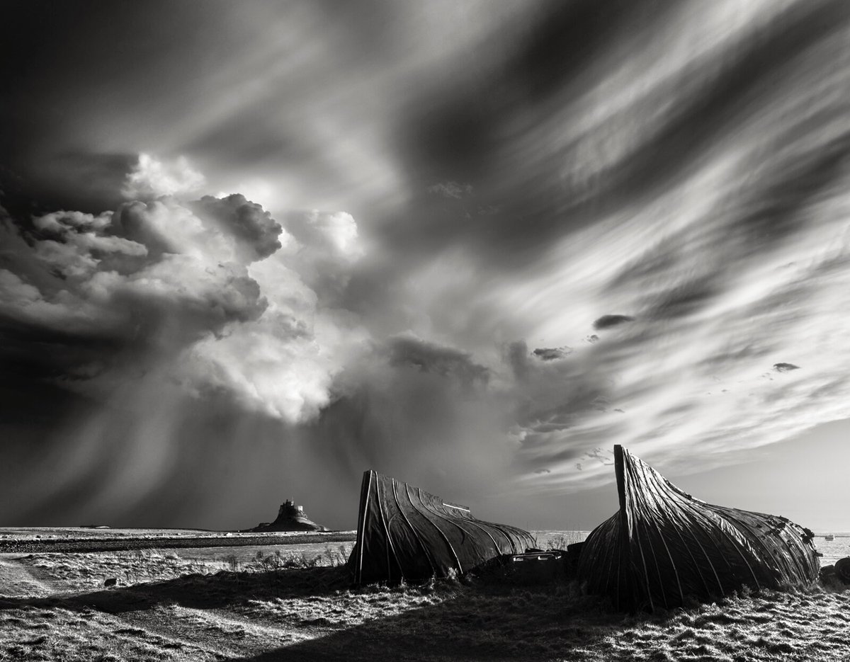 Lindisfarne, Northumberland, England - by John Finney, English