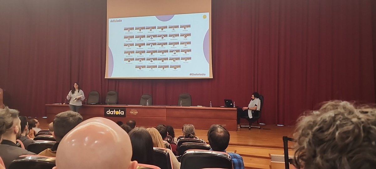 Arranca la #Datolada!! 🙌  Da gusto estar por aquí. Analitica y buena gente. Vamos a disfrutar del día!! 😉