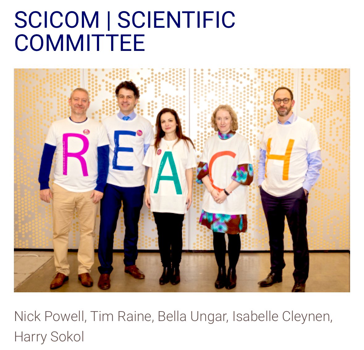 Delighted to join the Scientific Committee of ECCO with Tim, Bella, Harry and our new chair Isabelle.

 <a href="/ICleynen/">Isabelle Cleynen</a> <a href="/IBD_MB/">Tim Raine</a> <a href="/UngarBella/">Bella Ungar</a> <a href="/h_sokol/">Harry Sokol</a>