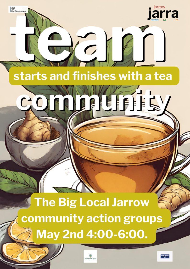 It all started with a cup of tea. #CommunityActionGroups in #SouthTyneside