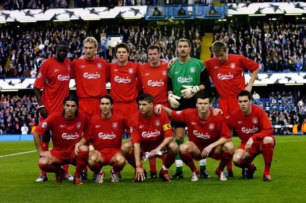 19 years ago today, the Reds held Chelsea to a 0-0 draw in the first leg of the @ChampionsLeague semi-final at Stamford Bridge en route to Istanbul! 🏆 It’s the home leg up next, I wonder what will happen? 👀 @luchogarcia14 👻