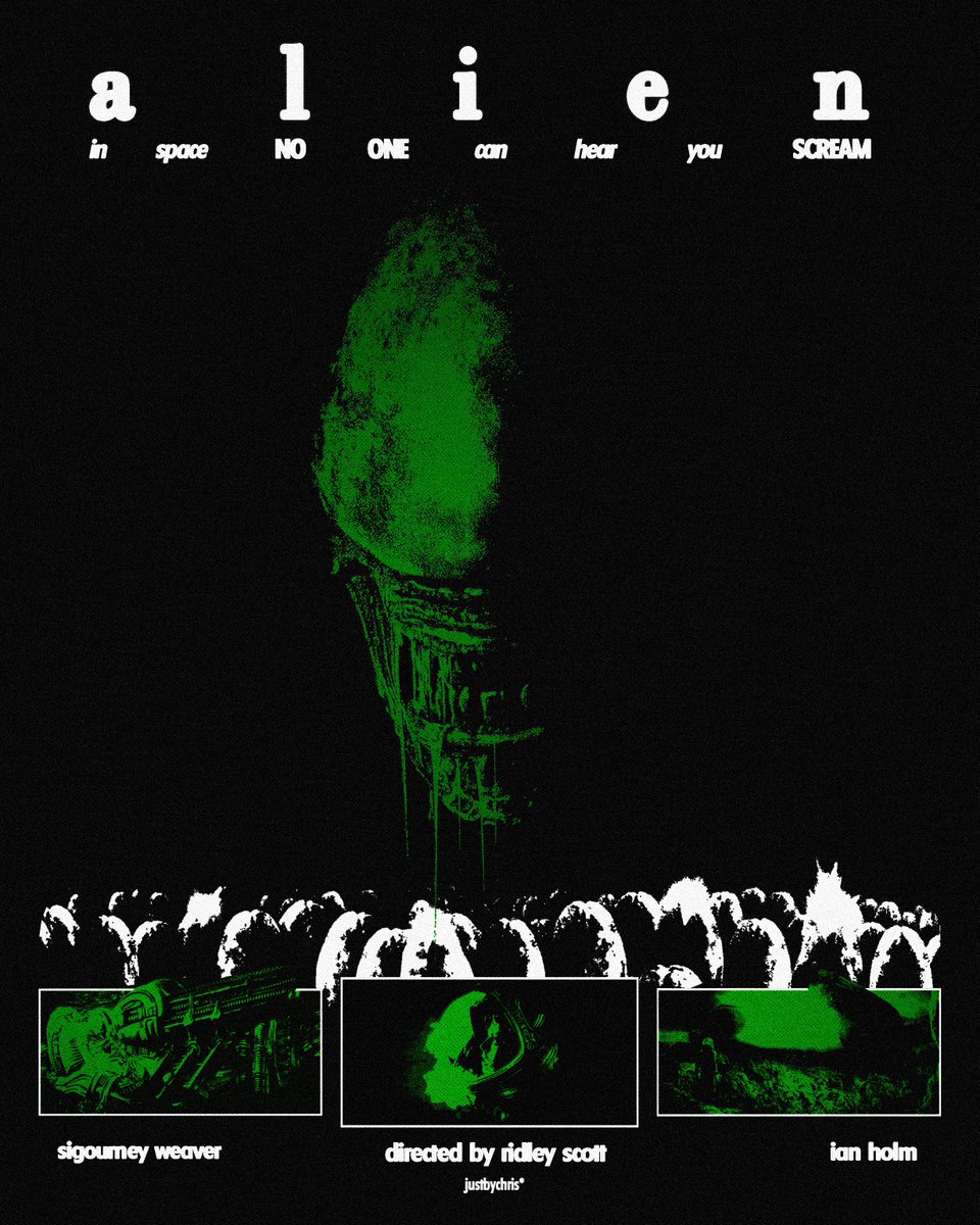 *I'm a bit late to the #AlienDay2024 but I would love to honor this franchise by sharing my unreleased designs I did for the first alien movie and my favorite horror movie of all time! #AlienDay426 #alienday #alien