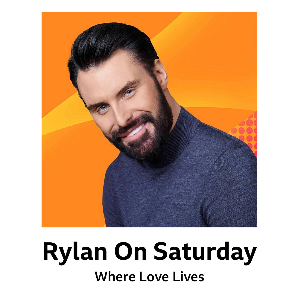 Rylan Fans (@updatewithrylan) on Twitter photo On todays #RylanOnSaturday <a href="/Rylan/">R Y L A N</a> sings #KaRYoke with <a href="/alisonlimerick1/">Alison Limerick</a> ! Plus play couch potatoes, catch up with Mummy Linda & we’re going to Rybiza!
3pm <a href="/BBCRadio2/">BBC Radio 2</a> 🤩 On todays #RylanOnSaturday <a href="/Rylan/">R Y L A N</a> sings #KaRYoke with <a href="/alisonlimerick1/">Alison Limerick</a> ! Plus play couch potatoes, catch up with Mummy Linda & we’re going to Rybiza!
3pm <a href="/BBCRadio2/">BBC Radio 2</a> 🤩