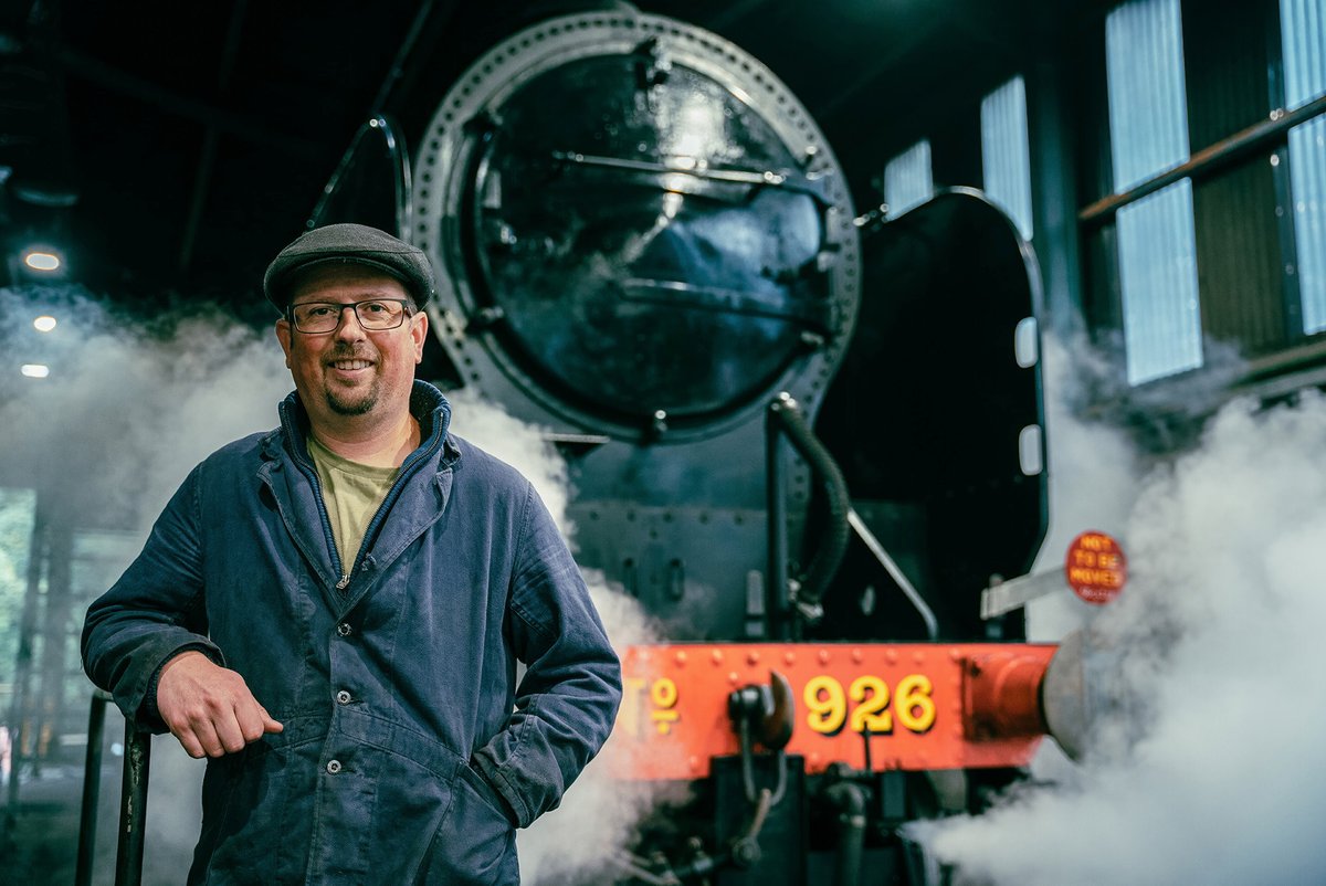 Tune into the second series of The Big Steam Adventure on @channel5_tv starting at 8pm on Friday 3rd May. 📺 Our very own 'Piglet' joins John Sergeant and Peter Davison, travelling the UK using only vehicles powered by steam. 🚂 Find out more here nymr.co.uk/the-big-steam-…