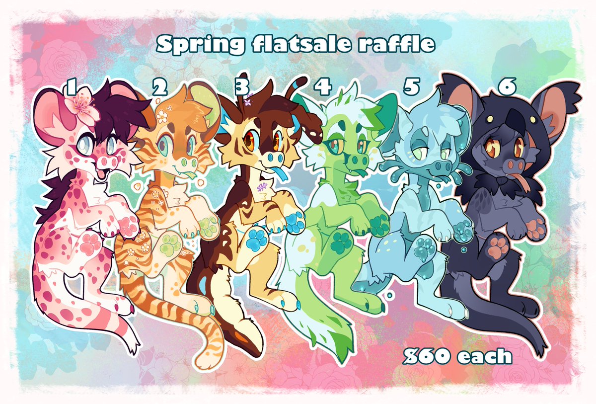 🌷It's Springtime!🌼

☀️The sun is out - and new xeros are here!

🌻These are a flatsale raffle, each design is $60!

🌼You can only enter for one design!  

If you would like to join this sale, head over to our discord!: 
🪐discord.gg/projectxero🪐