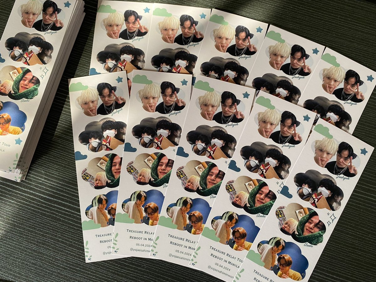 teu-ha! i’ll be giving out these jaesahi photostrips on d-day see you teumes 🩵

✧ like & rt 
✧ 1:1 ratio
✧ will just roam around

#TREASURE_REBOOT_IN_MANILA