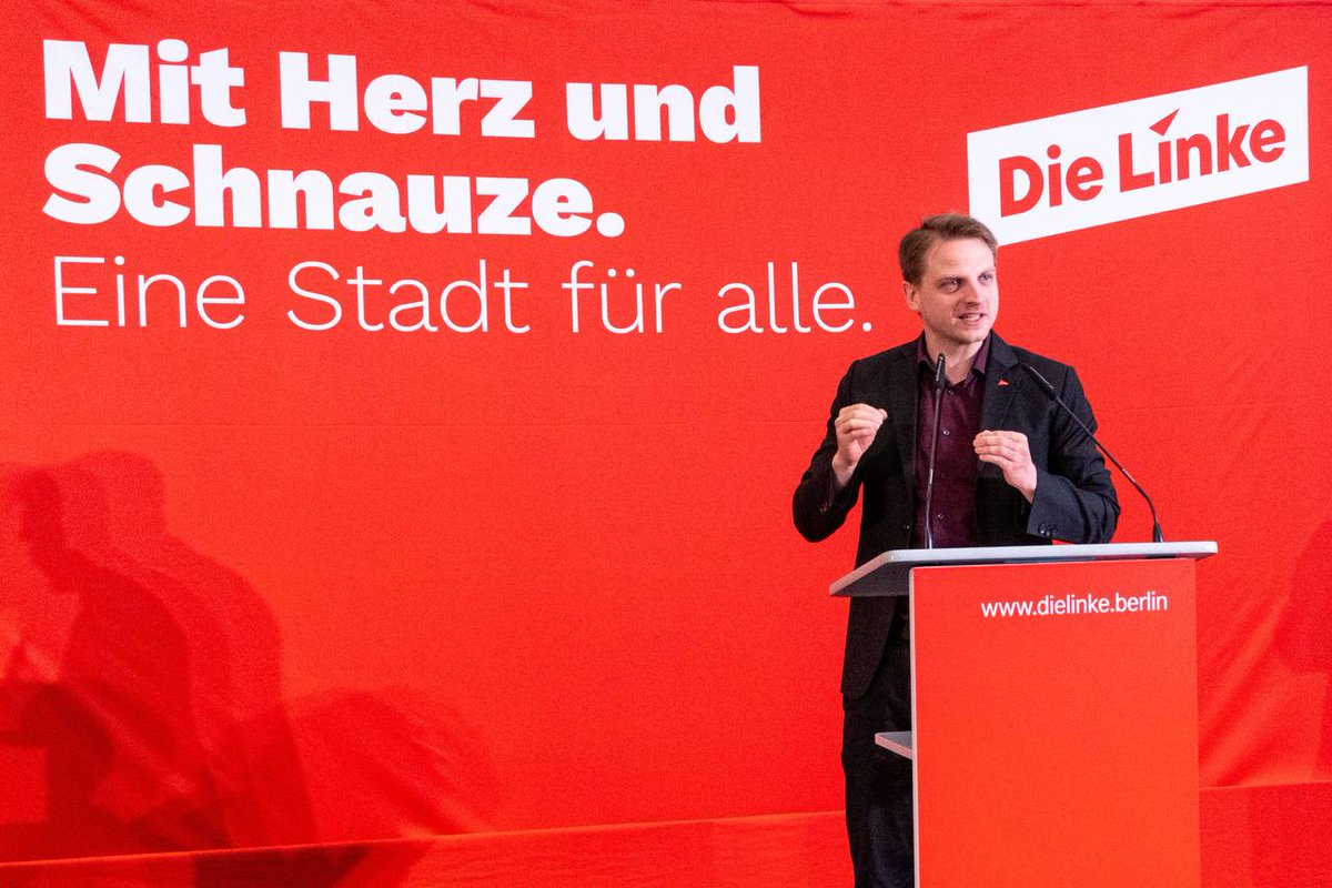 'Der Schwarz-Rote Senat, ist auf den Tag genau seit einem Jahr im Amt. Dieses Jubiläum ist kein Grund zum Feiern! Die Beliebtheitswerte der Regierung rauschen abwärts.' @Max__Schirmer #linkelpt