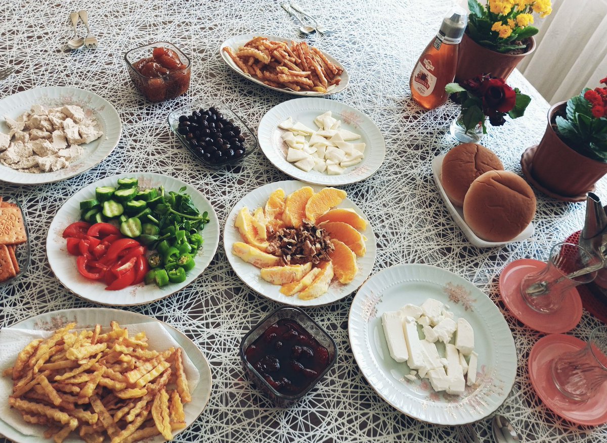 Epey beklettim ama her şeyi benden kahvaltısı hazırladım bizimkilere😍