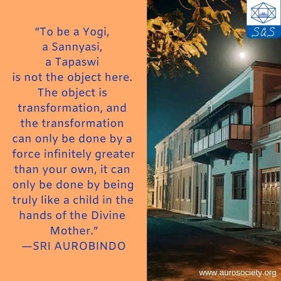 THE YOGA OF SURRENDER #SRIAUROBINDO