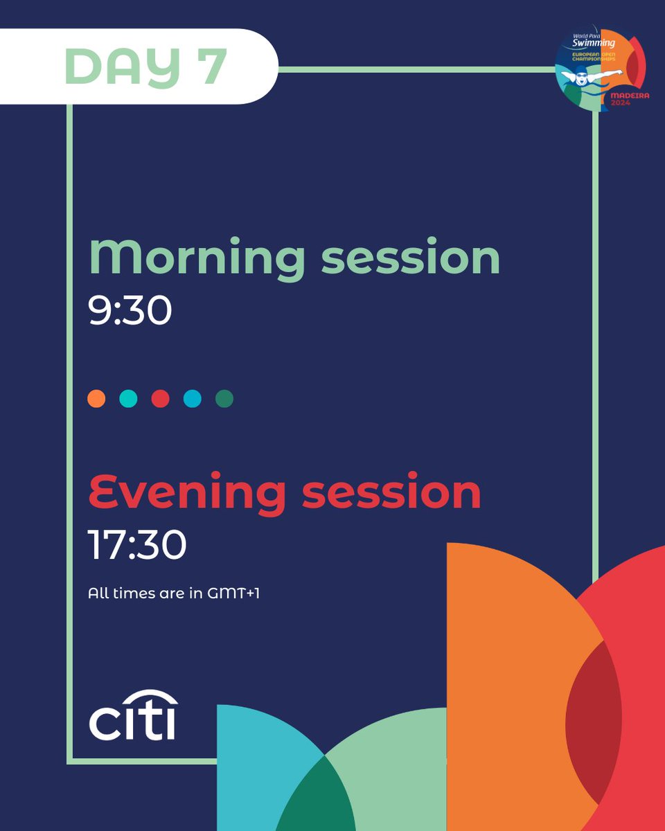 The last day at #Madeira2024 🥹

Join us to enjoy Day 7 of the #ParaSwimming European Open Championships.

📺: bit.ly/4b5gw9O
📊Schedule &amp; results: paralympic.org/swimming/live-… 

<a href="/Citi/">Citi</a>