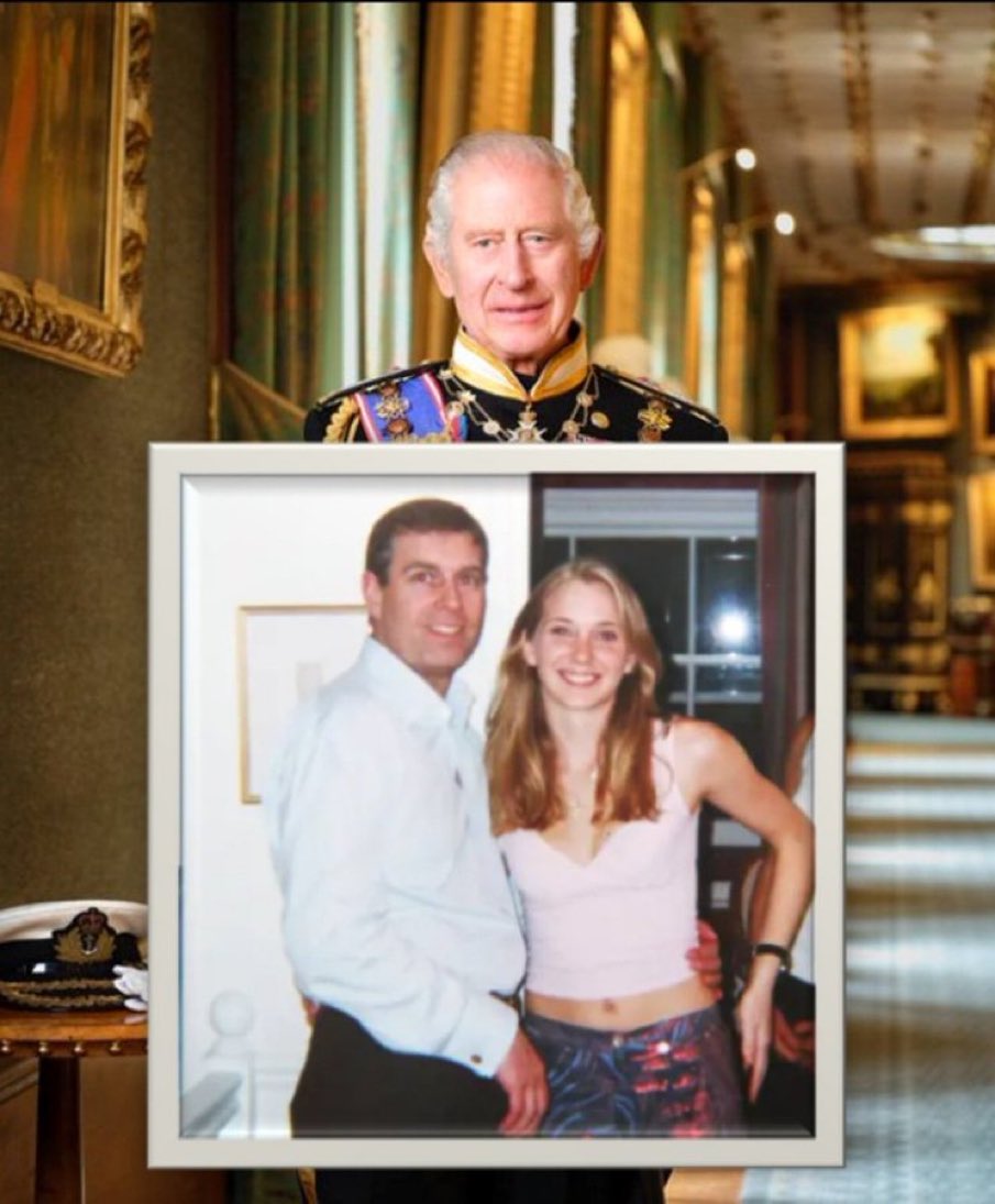 Charles has used his time off too redecorate Windsor Castle with some family photos!
