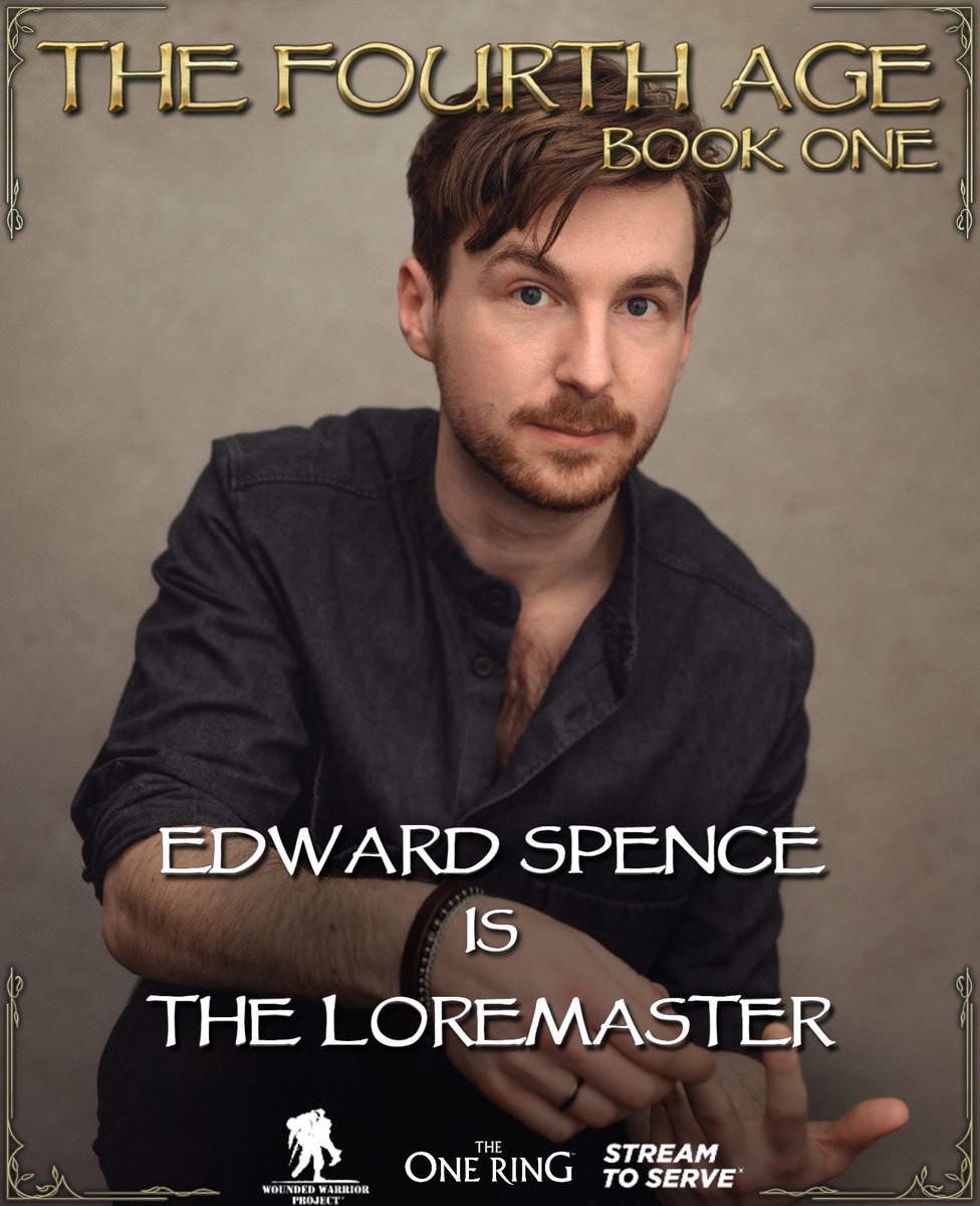 Actor, writer, and producer: our Loremaster @Edward_Spence_ has become an increasingly recognisable face within the TTRPG industry, on account of his work on stories such as Beyond the Brook, @RPGeeksDnD's Orbital Blues: Blackstar, and @WWPStream2Serve's very own @EdenFallsTTRPG.