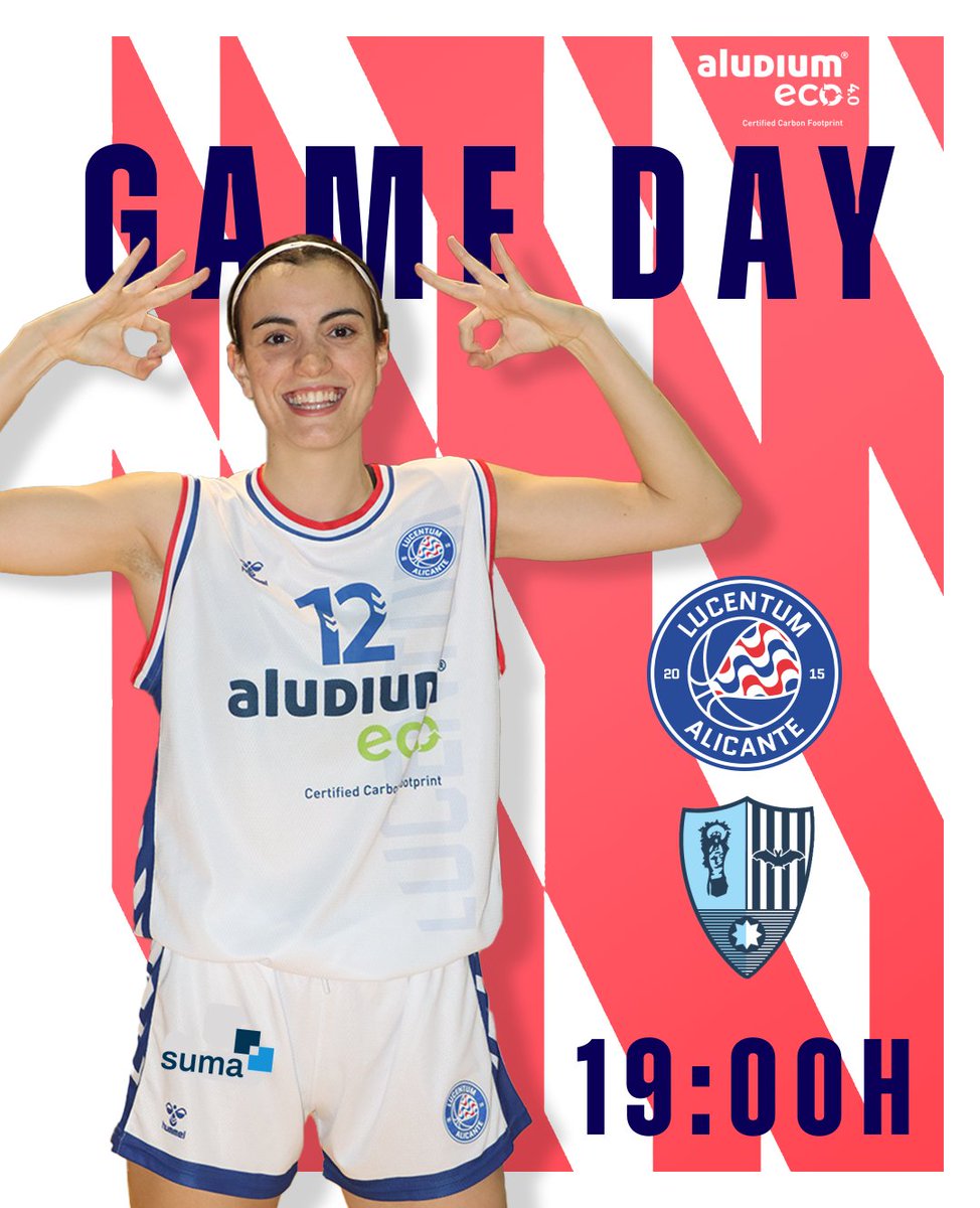 💥💥💥 𝗚𝗔𝗠𝗘 𝗗𝗔𝗬 💥💥💥

ES DÍA DE SEMIFINAL

🏆 #PrimeraNacional Final Four
🆚 El Pilar
📍 Pabellón Pau Gasol, Alfàs
⌚️ 19h
🎟️ Entrada gratuita
📺 Streaming: youtube.com/@canalFBCV

¡Vamos!

#SomosLucentum