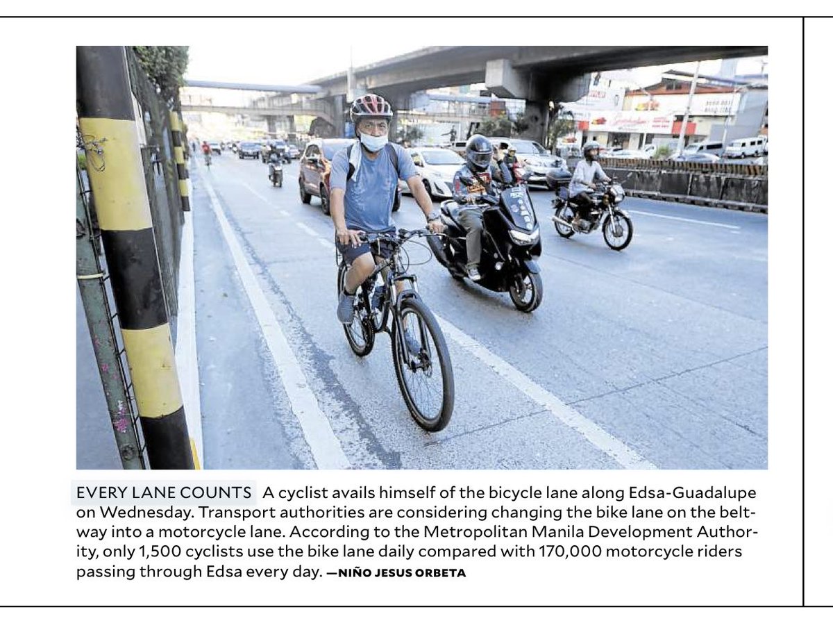 Shouldn’t we be encouraging cyclists rather than penalizing them? More cyclists if the lanes can be protected