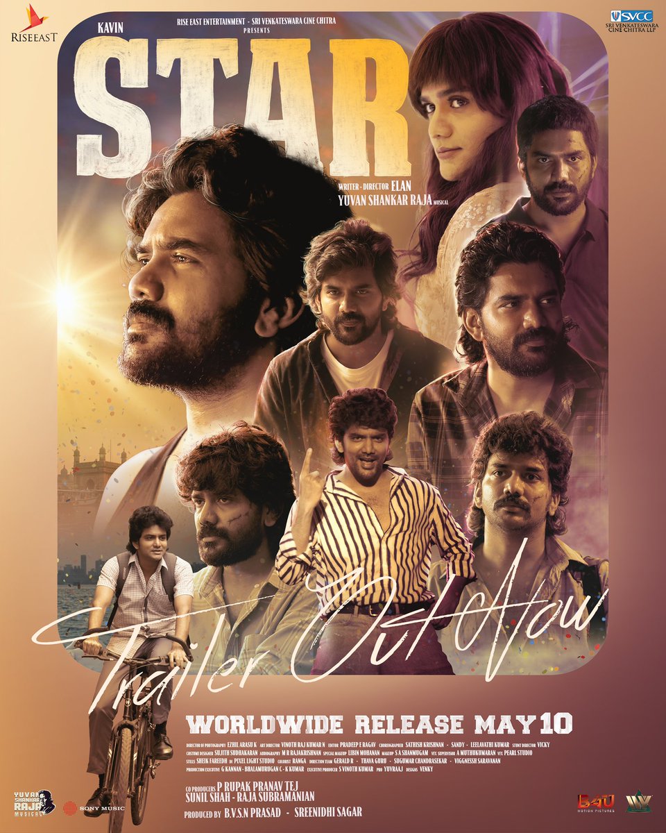 #Star Trailer 👌

📽️Link : youtu.be/5QlTZEogGrE?si…

📽️⭐ing @Kavin_m_0431 @LalDirector @Aaditiofficial @PreityMukundan

📽️ In cinemas May 10

#Yuvan @elann_t #CineMinds