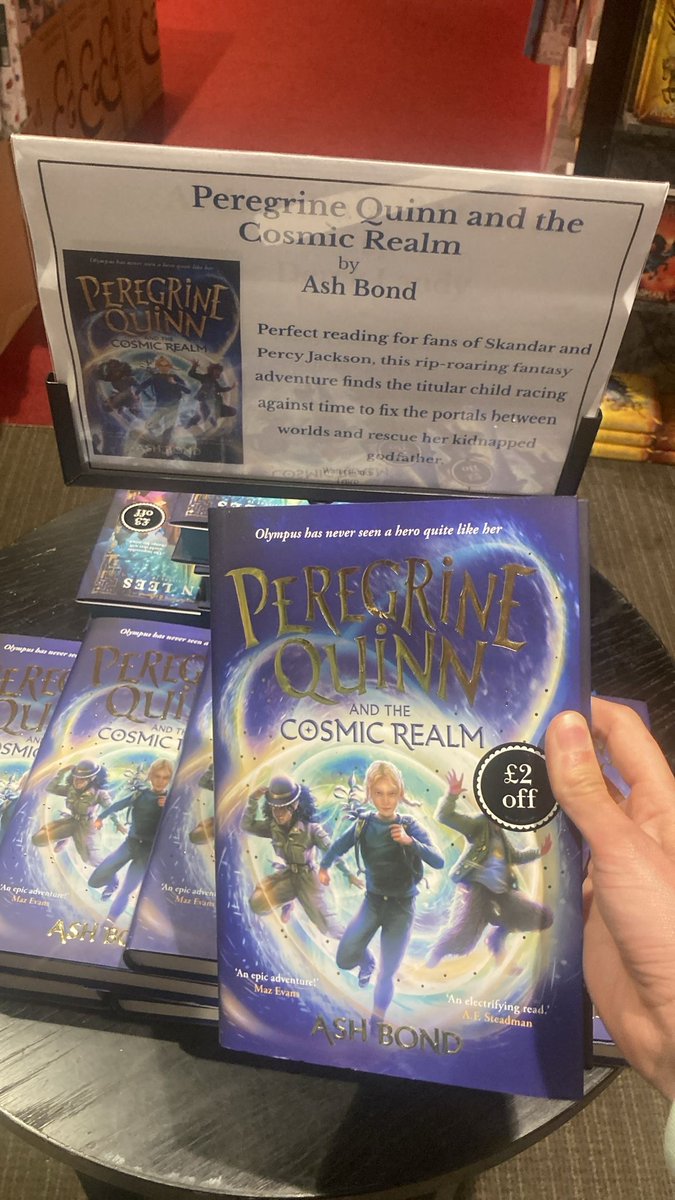 A friend from my Cornwall free diving crew sent this pic of @WaterstonesTRU !! @JordanHLees Whisperwicks and Peregrine make a wonderfully purple pairing ✨🙌✨ @piccadillypress @TheAgencyBooks
