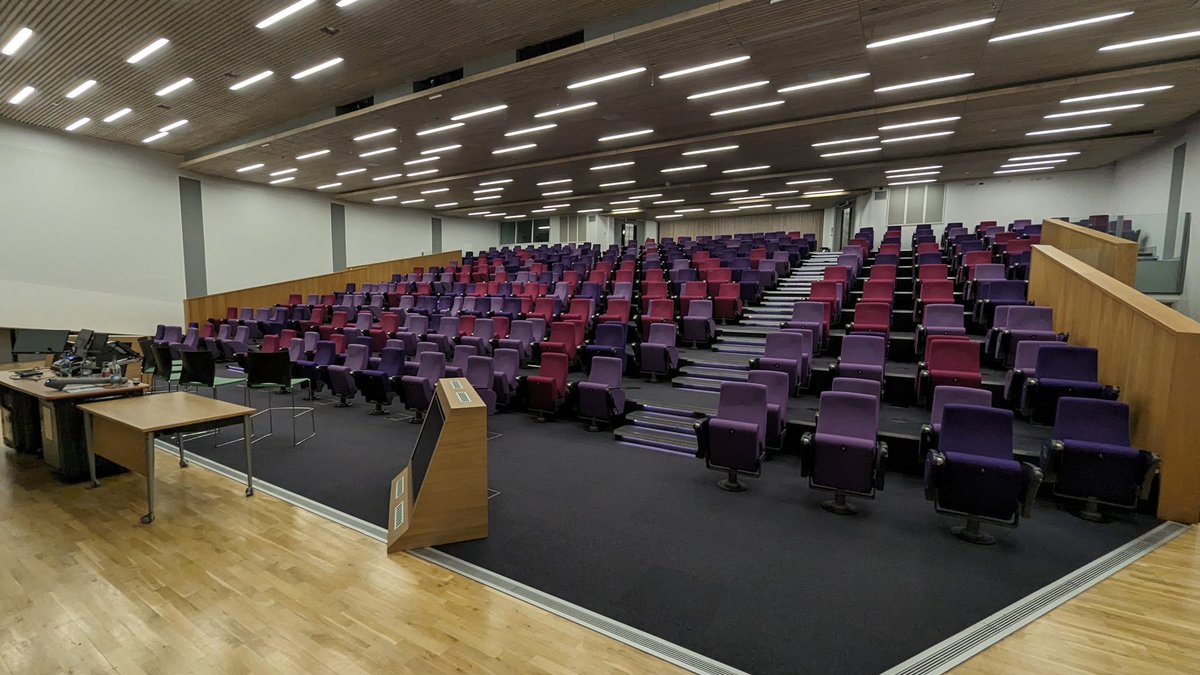 Look at this room! 👀

This room will kick off BSides Exeter and can hold up to 350 people! 🤯

Be part of history! Grab your ticket today! ti.to/bsides-exeter/…

Bring a friend! Grow the community! 💙

#oooarrcyber #comeonin