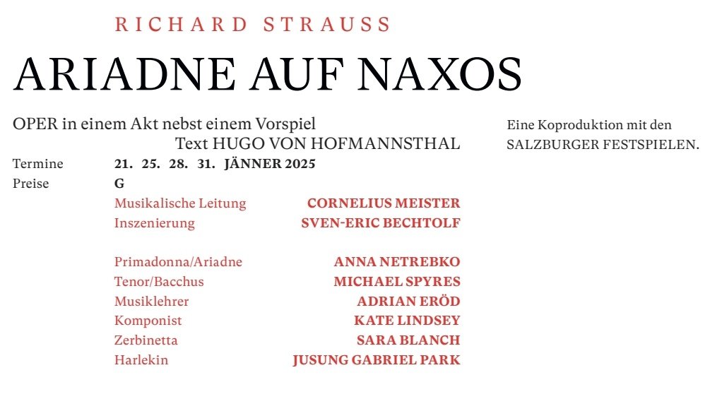 Just eyeballing the incredible number of operas on in Vienna next season and saw this titbit 👀👀👀@WrStaatsoper