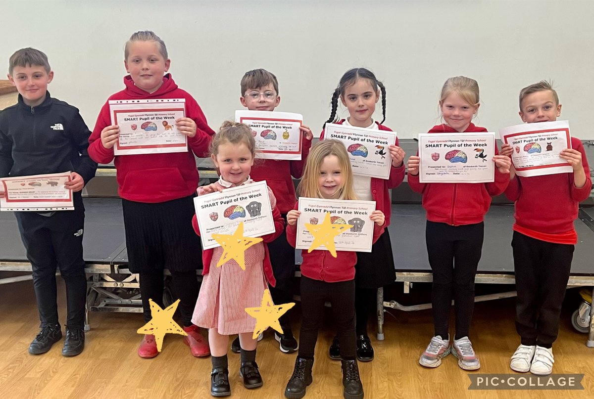 More superstars to celebrate this week, da iawn blant! ✨ 👍🏼 😊 #proud