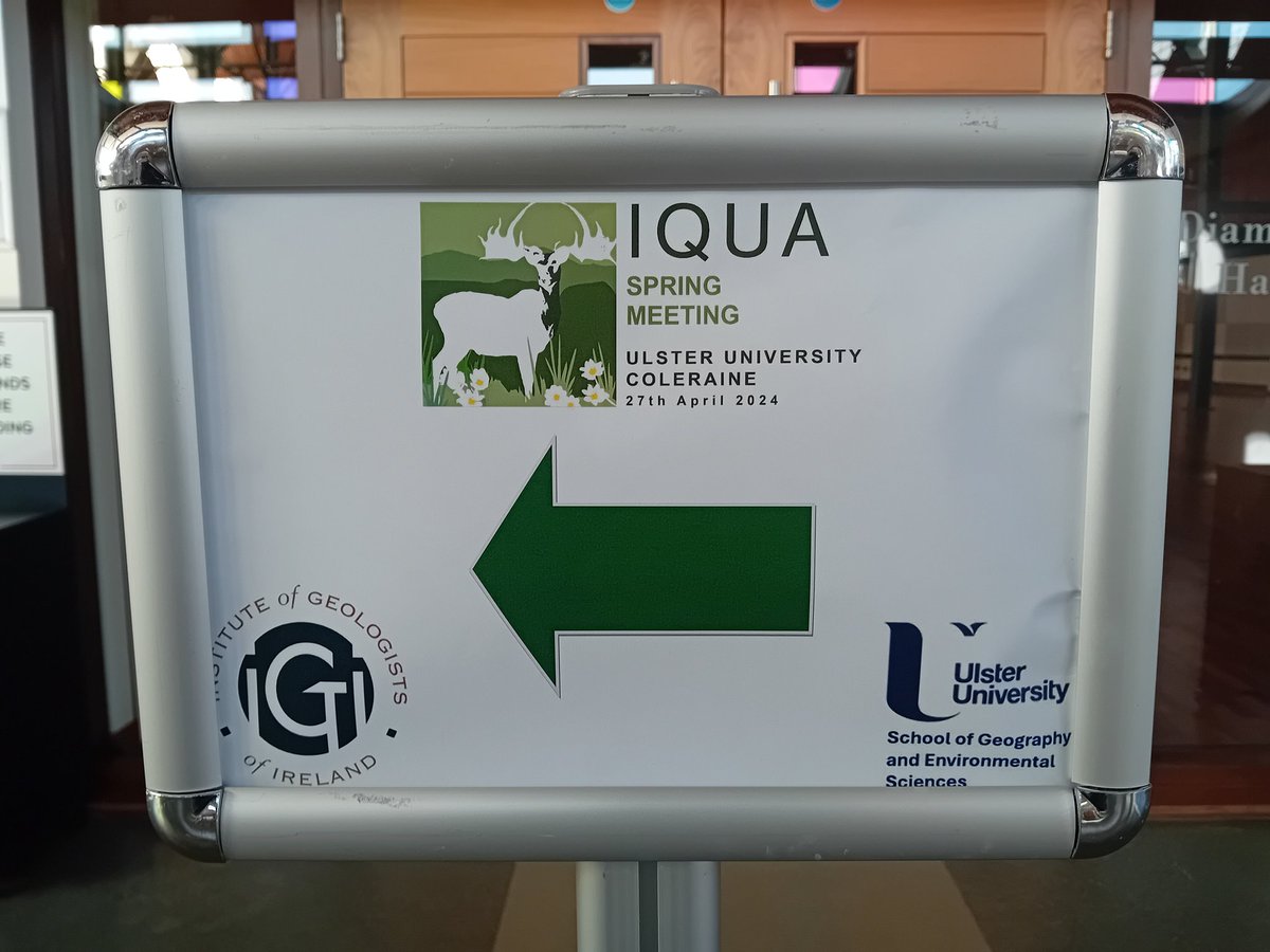Looking forward to a great day of presentations and posters at the <a href="/Quaternary_Irl/">IQUA</a> spring meeting. 

A pleasure to design the logo feat. Irish Elk, Mountain Avens (Dryas) and the Mourne Mountains.