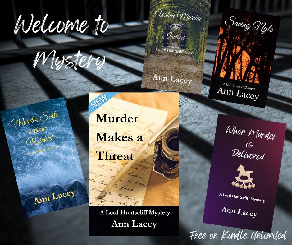 Settle back this weekend with a Lord Huntscliff mystery. Free on Kindle Unlimited. #mystery #historicalmystery #cozymystery #readers #romance #books #bookboost #KindleUnlimited #ShamelessSelfPromo amazon.com/dp/B0CZPVG399