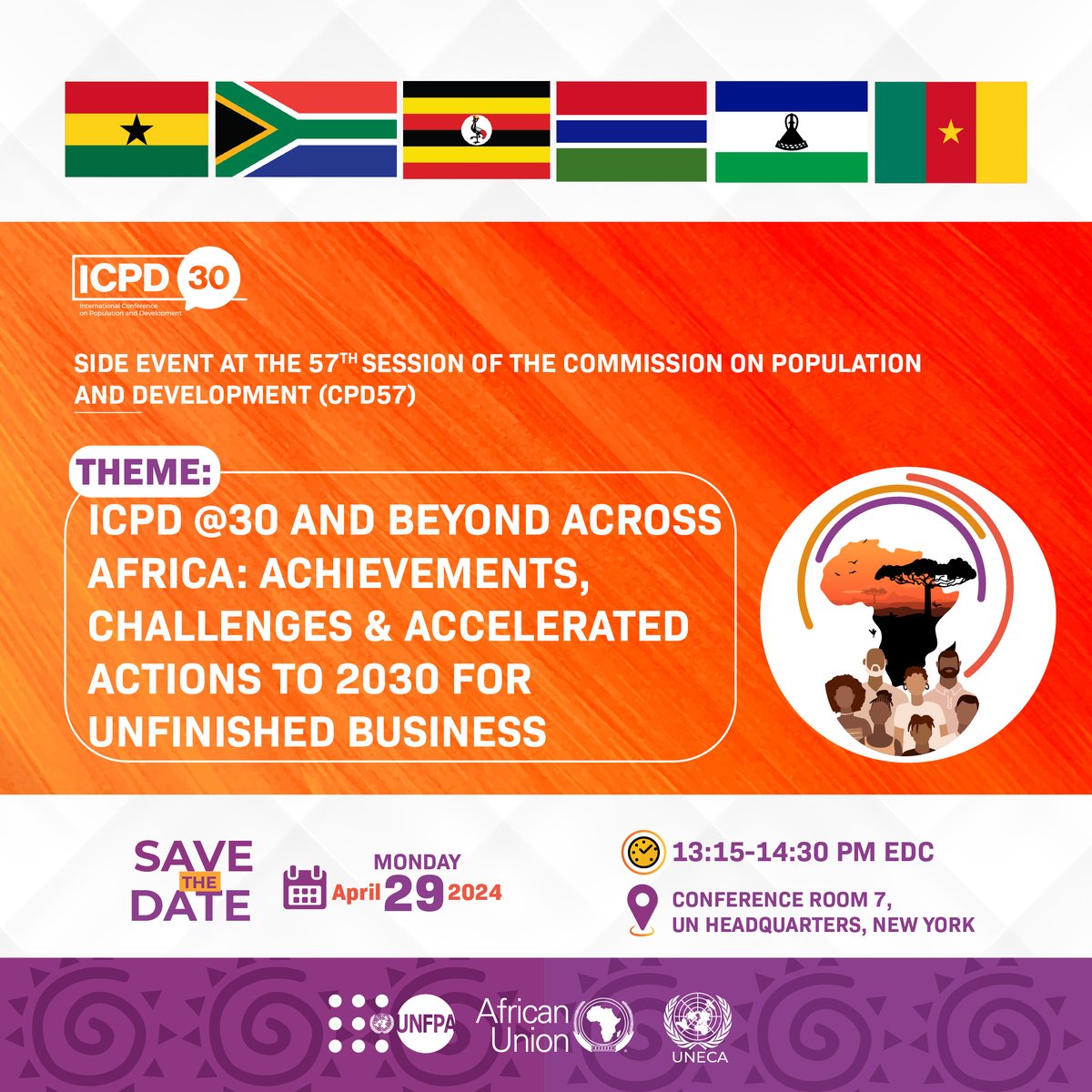 Thirty years ago, we set out to achieve a world in which people lived longer, healthier lives & enjoyed more rights & choices than ever before. This vision has become a reality for many – but for millions of others, it remains out of reach. #OurCommonFuture #GlobalGoals #CPD57