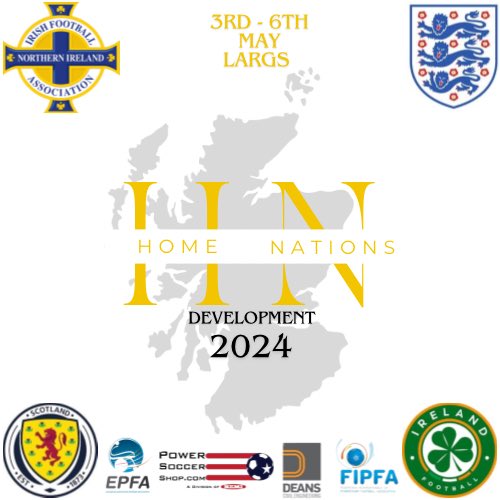 We find ourselves just one week away from another international tournament on home soil🏴󠁧󠁢󠁳󠁣󠁴󠁿 

Hosted at the amazing <a href="/InverclydeNSTC/">Inverclyde NSTC</a>, Scotland, England, Rep of Ireland and N Ireland meet again

With <a href="/OfficialFIPFA/">FIPFA</a> and <a href="/EuropePFA/">European Powerchair Football Association</a> back too it’s sure to be a success

<a href="/ScottishFA_dis/">Scottish Para-Football</a>