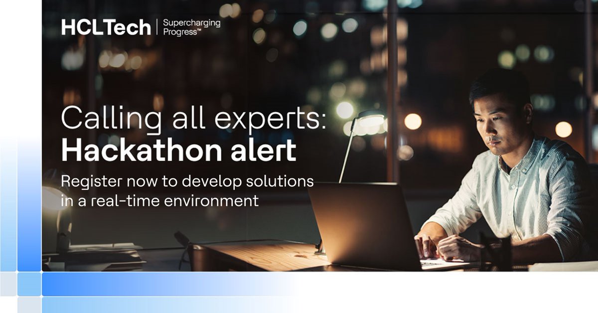 ghee_positive's tweet image. #HCLTech is organizing a #virtualhackathon on April 27 &amp;amp; is calling all experts in Java full stack and JUnit &amp;amp; industry specialists to collaborate and develop solutions in the real world. Register @ okt.to/fgnTAi
#SuperchargingProgress #SuperchargedAmbassador