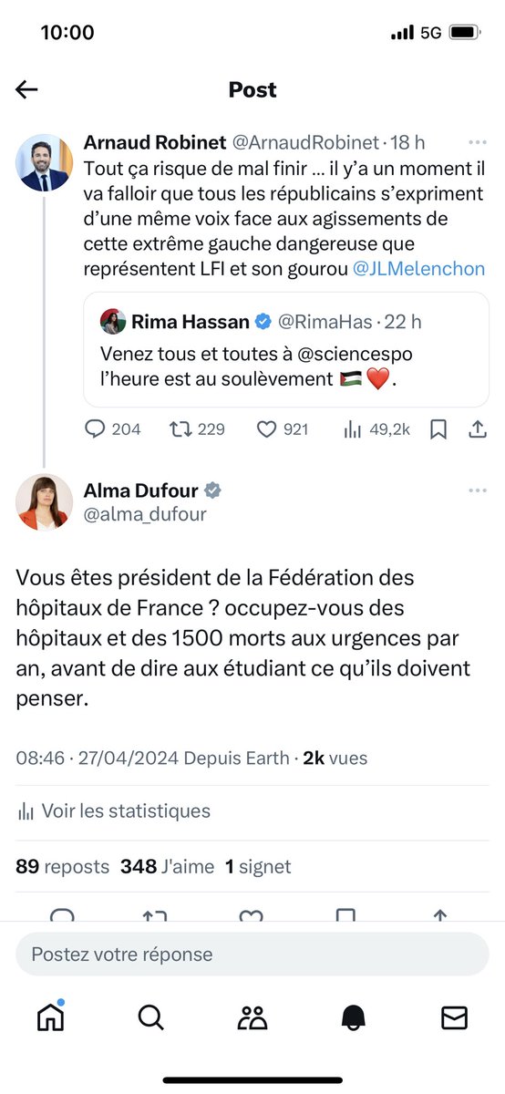 Grosse panique bourgeoise suite à l’occupation de Sciences Po Paris par des étudiants qui dénoncent le génocide à Gaza et la complicité de la France.