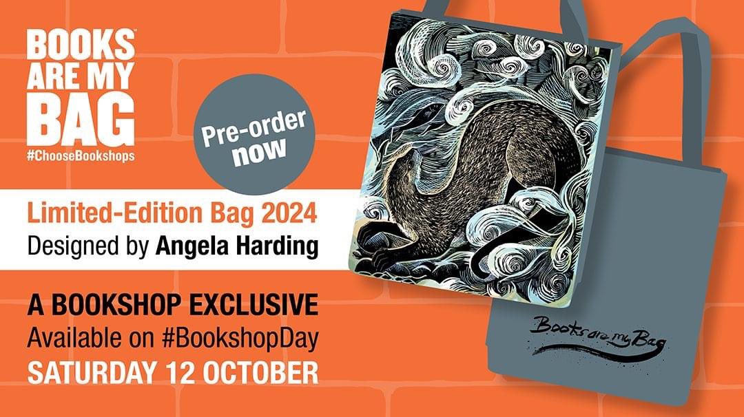 We’re excited that this year’s #BookshopDay tote is designed by Angela Harding. You can pre-order these ready for October 12th here! to-be-read.co.uk/books/harding-…