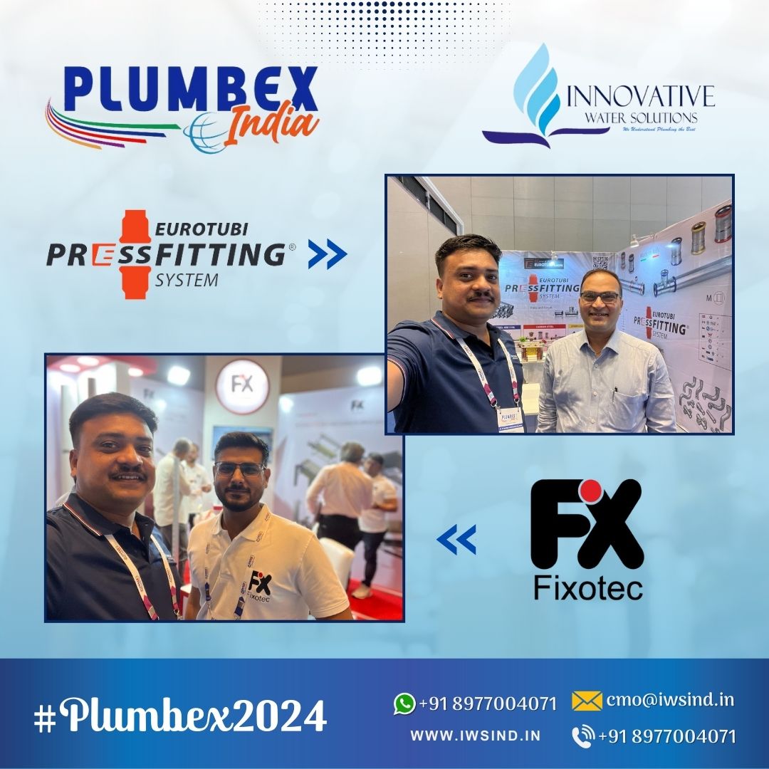 #Plumbex2024 being held at #Mumbai on 24,25& 26th April was extremely wonderful.
Dignitaries and experts from #construction, #plumbing, #architecture, #engineering, and other industries visited the #event held at #JioWorldConventionCentre #Plumbing #InnovativeWaterSolutions