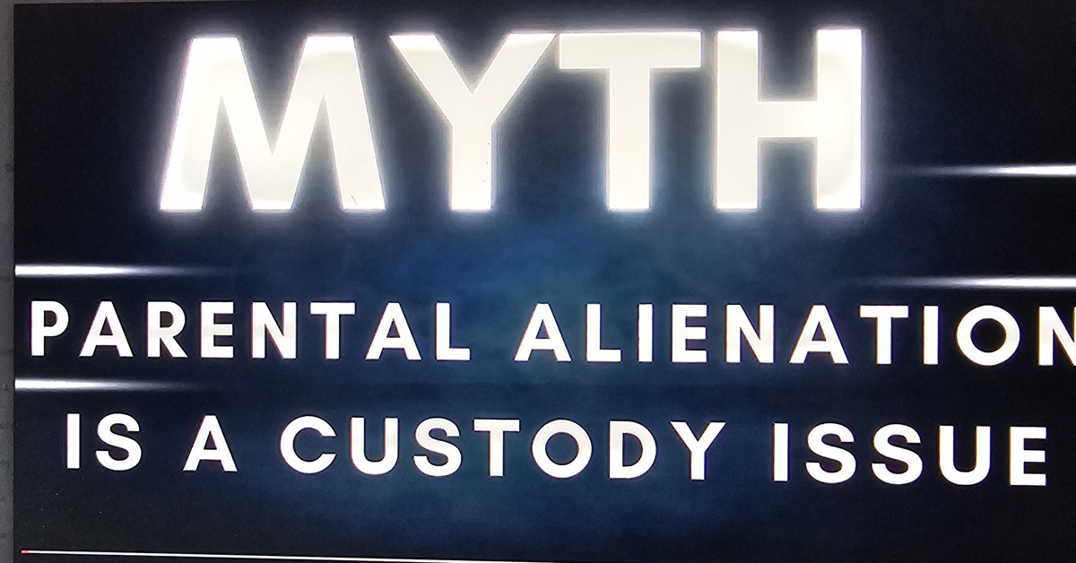 In this #mythbuster, @DawnMcCarty & I discuss how #ParentalAlienation (aka child psychological abuse) isnt a custody matter, it's an issue that belongs in the #mentalhealth system, rather than the #Legal system! @antialienationp #NAUWOU #kids #familycourt youtu.be/zRoBNG7SZws