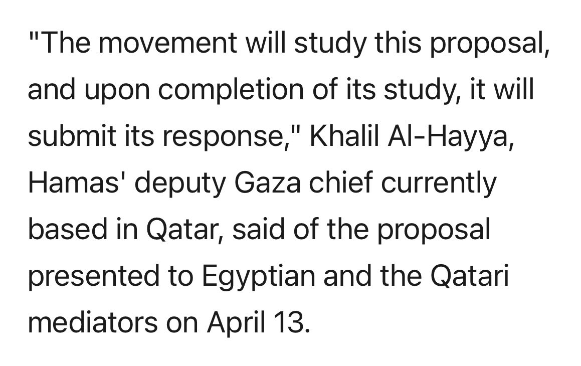 Hamas reviewing Israel's latest truce proposal dw.com/en/hamas-revie…?