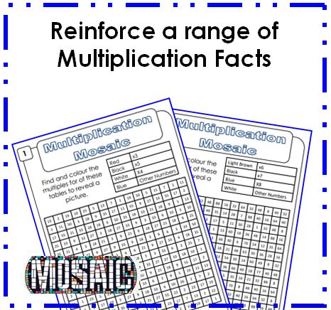 🌟Unleash creativity while mastering multiplication! Multiplication Mosaics offers 15 unique color-by-number sheets for a visual and fun learning experience. teacherspayteachers.com/Product/Multip… 🎉🔢#MathFun #CreativeLearning #EducationalGames #TPT