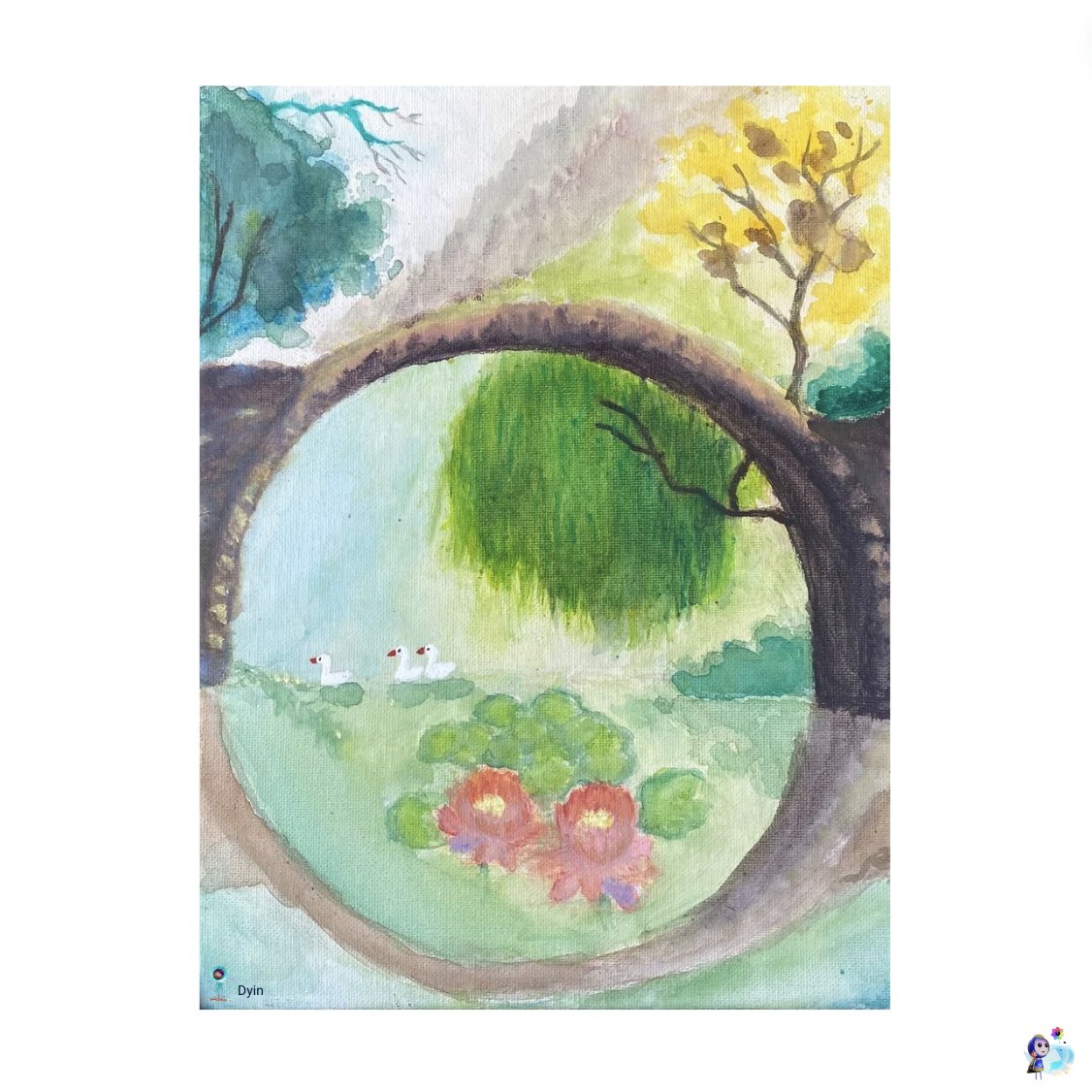 Original water-colour based artworks by Jenny and Dyin inspired by Chinese landscape artworks⛰️🎨. How pretty and mystical are they🥰?

#artstudio #creativearts #imagination #artwork #childrensart #childrensartwork #chineseculture #watercolour #watercolourart #landscapeart
