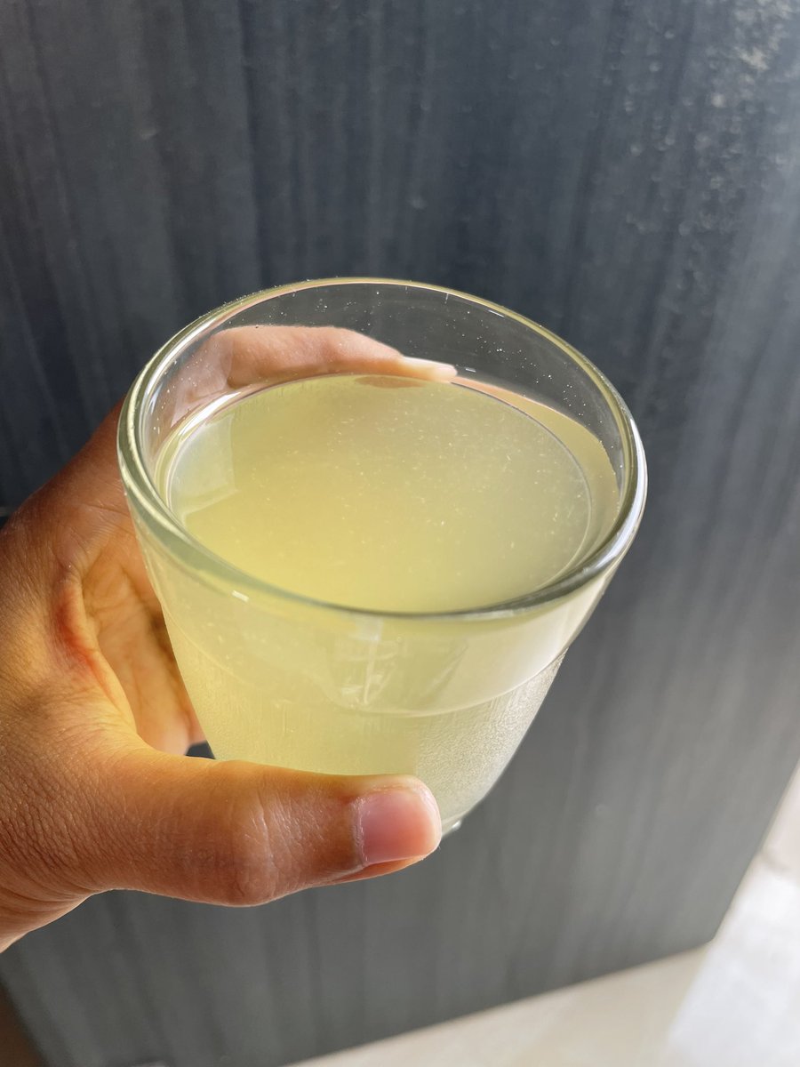 Made lemon juice using soaked jaggery & jeera. #Nosugar #lemonjuice.