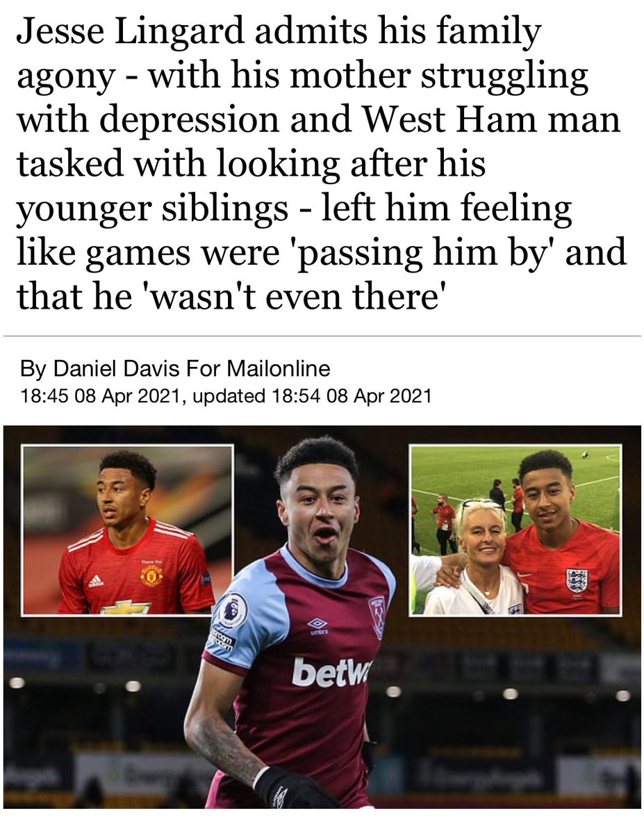 Just a reminder that Jesse Lingard has contributed more than a lot of players have at Man Utd 

The club refused to let him leave, then promptly kicked him out a year later

I wonder why we didn’t hear any rage about an academy player treated this way 🤔