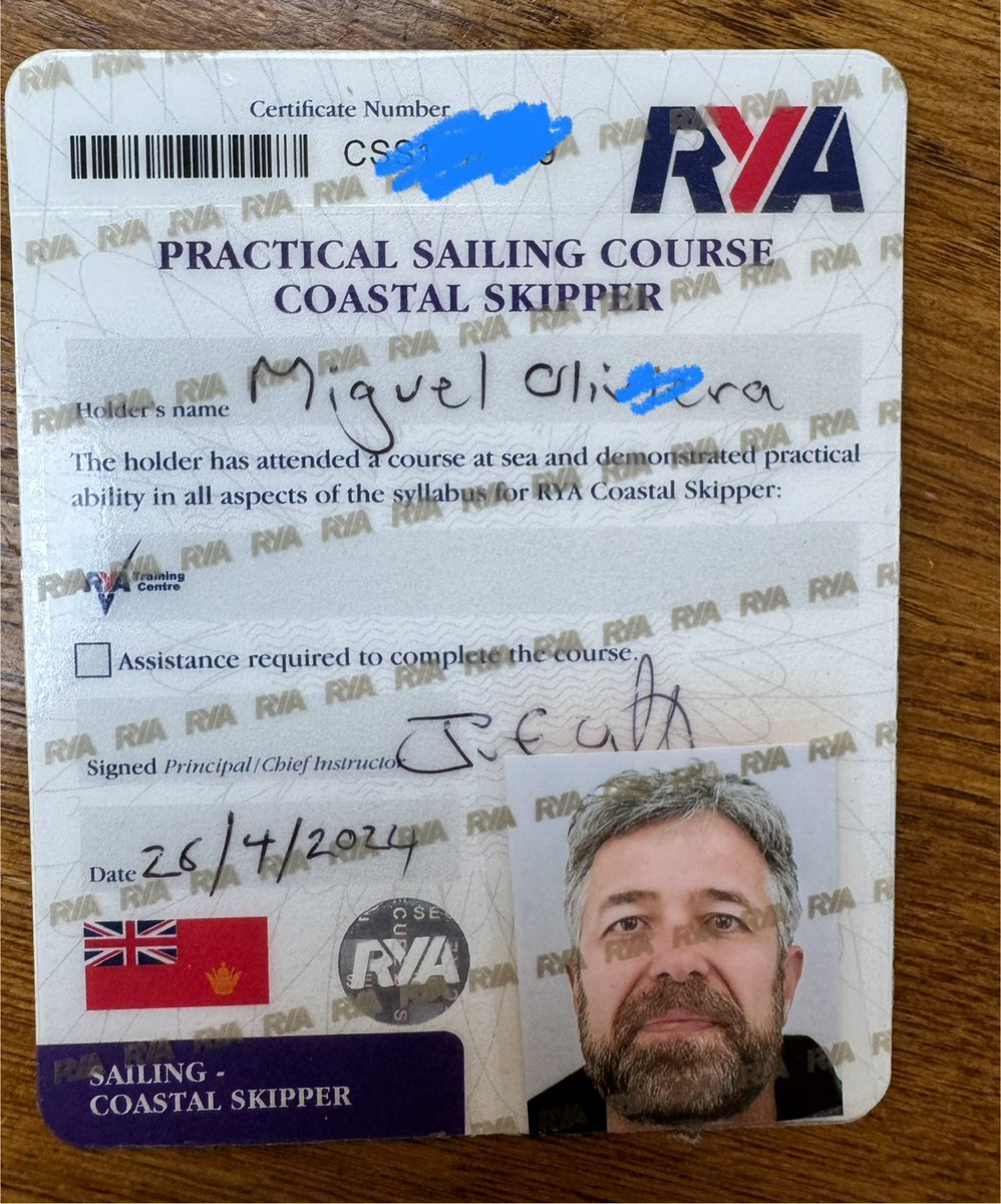 Most intense week I've had 😮‍💨 
From commanding men overboard drills in near gale winds + torrential rain, to being skipper + navigator for a 7 hr night passage through 3 very dangerous spots. 
Very rewarding to have done all correctly💪🏽⛵️ #CoastalSkipper