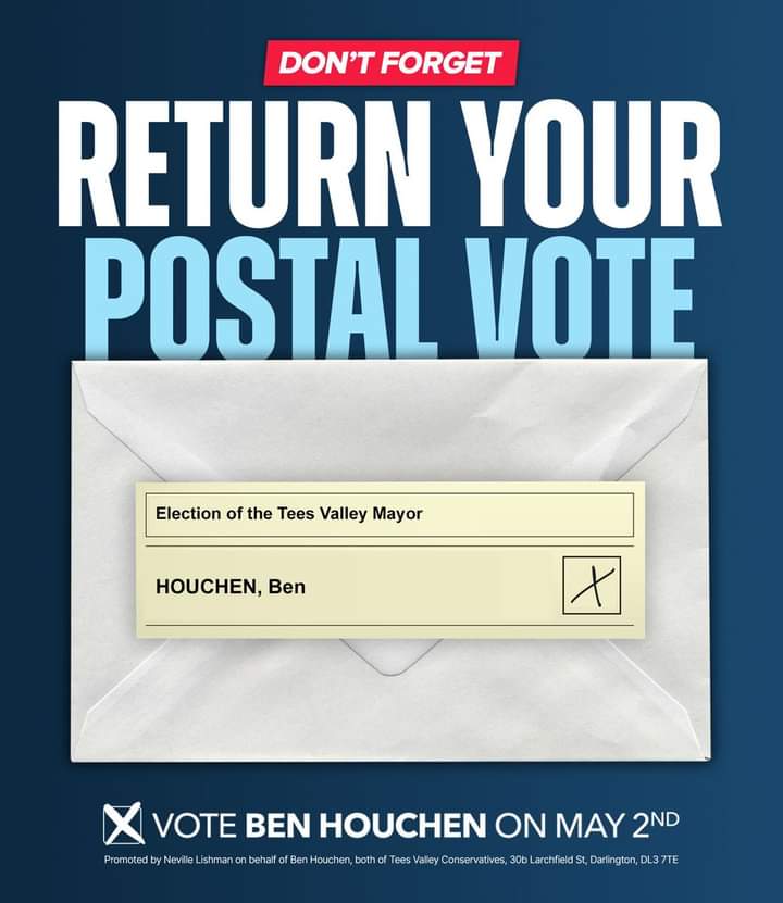 Hang on Ben, your example ballot paper seems to be missing the name and logo of the party you represent! Surely an oversight!