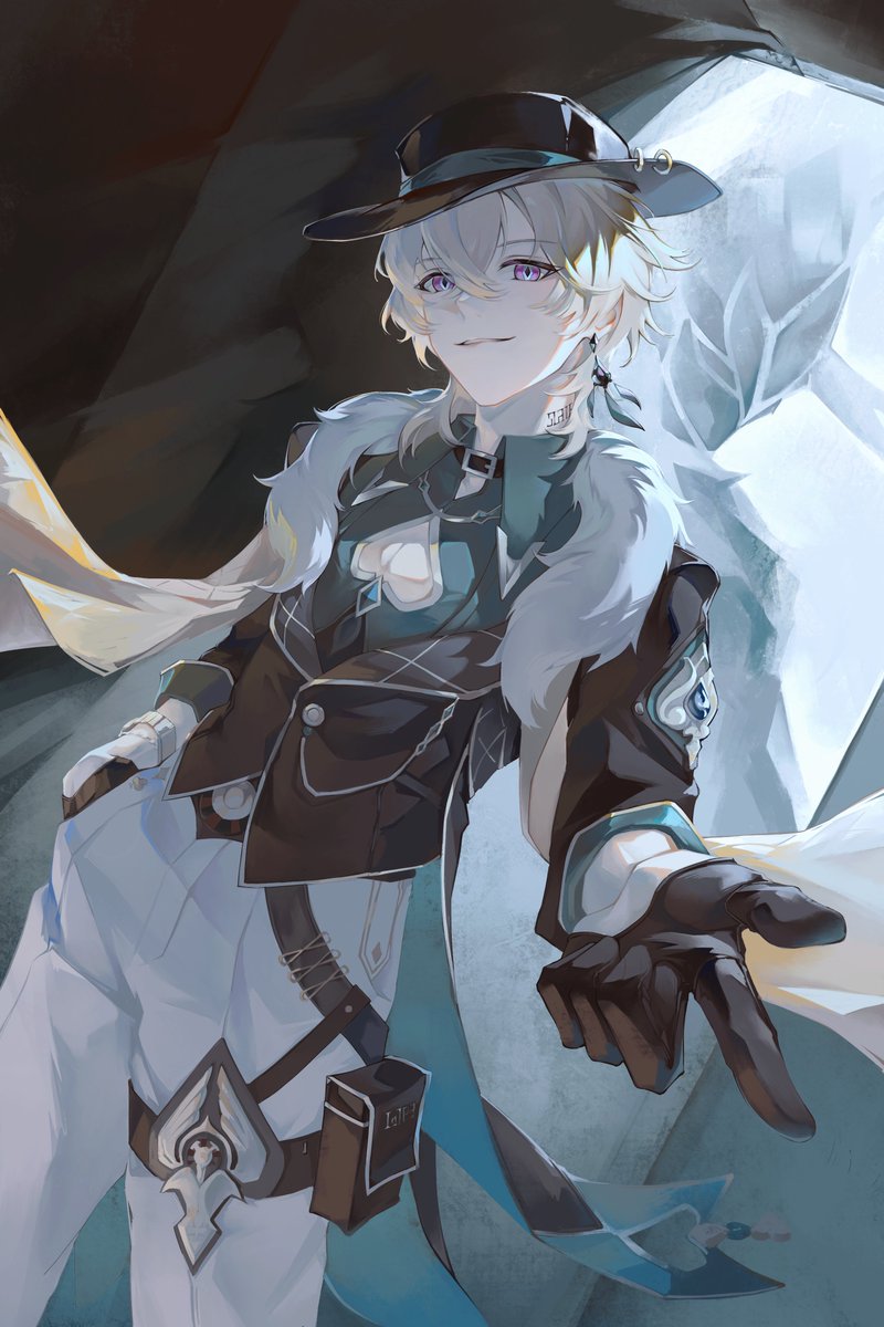 试图画帅
#HonkaiStarRail #AventurineHSR #aventurine