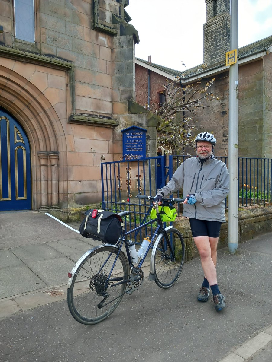 Nigel has made it to Arbroath <a href="/BedDeanery/">Bedlington Deanery</a> <a href="/NclDiocese/">Newcastle Diocese (CofE)</a> #EpicCycle