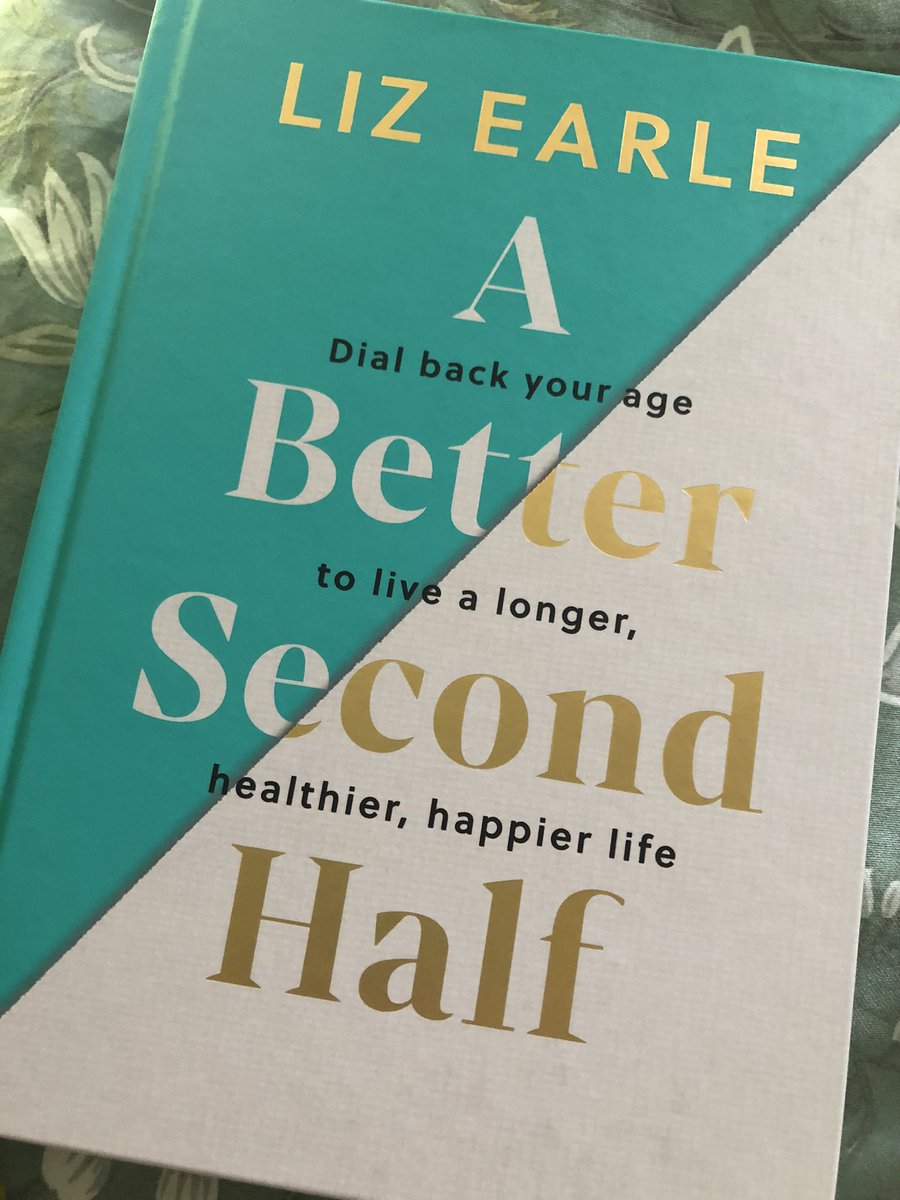 Looking forward to reading this one. Love Liz Earl, and love my dear friend who bought this for me 🙏😍 @LizEarleMe #health #hormones #agewell #rest #recharge #connection