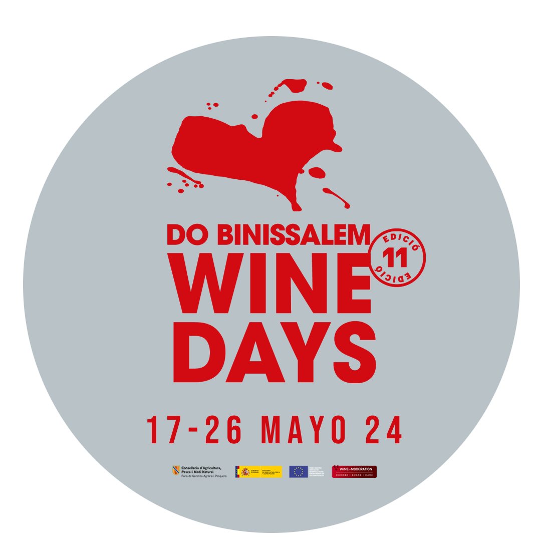 Wine Days DO Binissalem 2024
+info: binissalemdo.com/winedays-mallo…
#enoturismo #winelovers